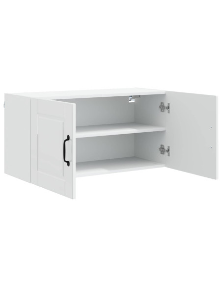 Mobile da cucina con lo scaffale Bianco Lucido 80 x 31 x 40 cm