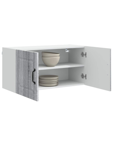 Mobile da cucina con lo scaffale Grigio Sonoma 80 x 31 x 40 cm