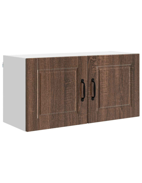 Mobile da cucina con lo scaffale Rovere Marrone 80 x 31 x 40 cm