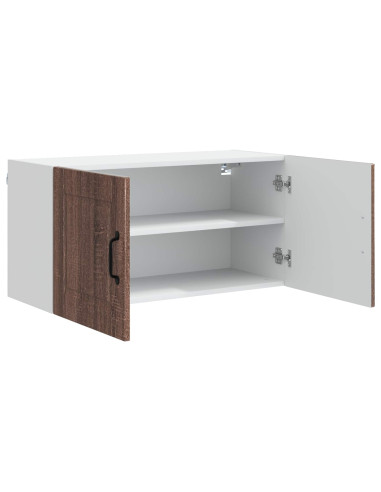 Mobile da cucina con lo scaffale Rovere Marrone 80 x 31 x 40 cm