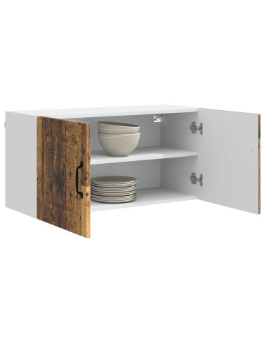 Mobile da cucina con lo scaffale Legno vecchio 80 x 31 x 40 cm