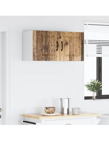 Mobile da cucina con lo scaffale Legno vecchio 80 x 31 x 40 cm