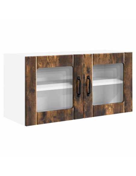 Mobile da cucina Rovere fumé 80 x 31 x 40 cm Legno multistrato