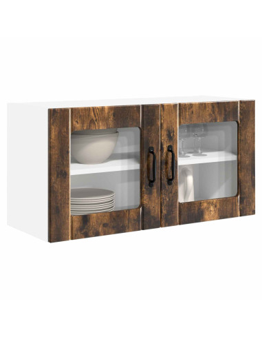Mobile da cucina Rovere fumé 80 x 31 x 40 cm Legno multistrato