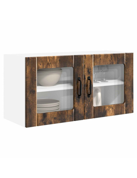 Mobile da cucina Rovere fumé 80 x 31 x 40 cm Legno multistrato