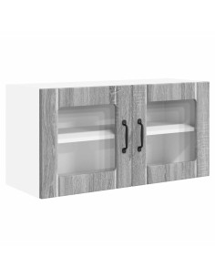 Mobile da cucina con lo scaffale Grigio Sonoma 80 x 31 x 40 cm 2