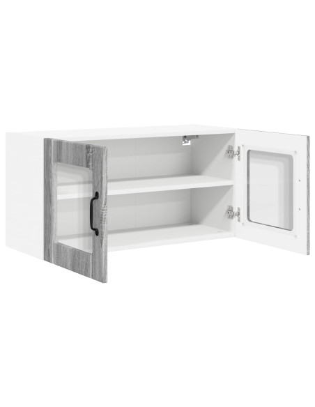 Mobile da cucina con lo scaffale Grigio Sonoma 80 x 31 x 40 cm
