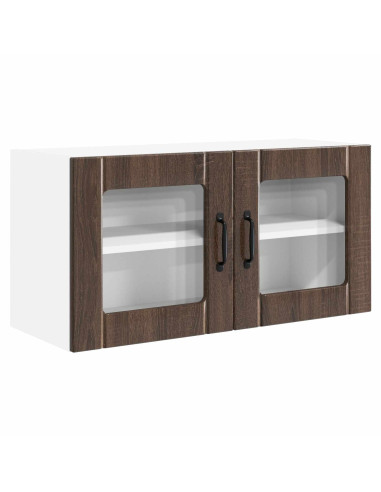 Mobile da cucina con lo scaffale Rovere Marrone 80 x 31 x 40 cm