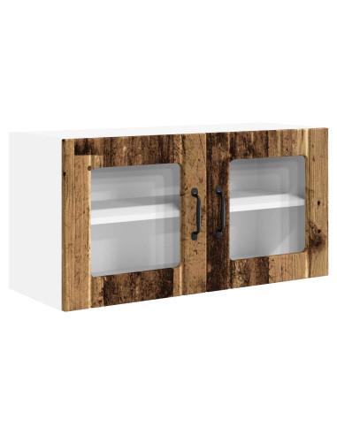 Mobile da cucina con lo scaffale Legno vecchio 80 x 31 x 40 cm