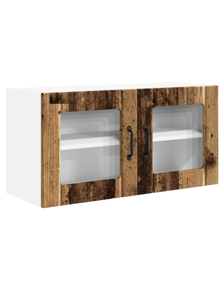 Mobile da cucina con lo scaffale Legno vecchio 80 x 31 x 40 cm