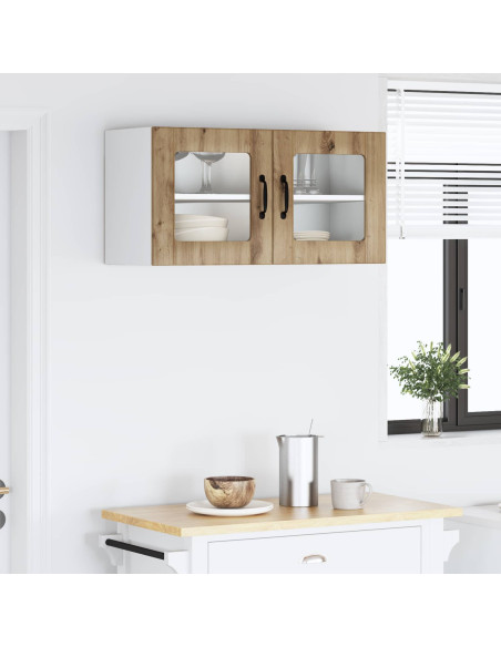 Mobile da cucina con porta Rovere artigianale 80 x 31 x 40 cm