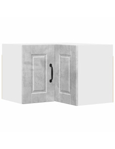 Mobile da cucina con lo scaffale Grigio cemento 57 x 57 x 40 cm 2