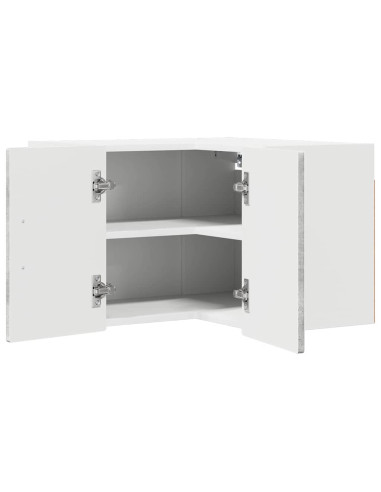 Mobile da cucina con lo scaffale Grigio cemento 57 x 57 x 40 cm