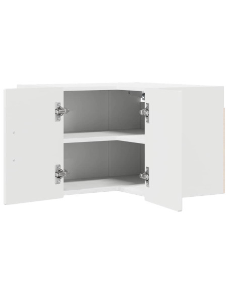 Mobile da cucina con lo scaffale Bianco Lucido 57 x 57 x 40 cm