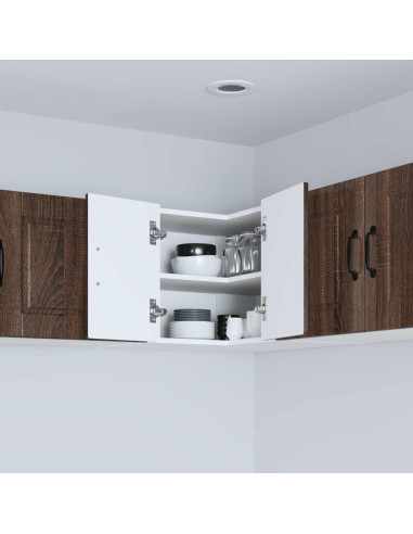 Mobile da cucina con lo scaffale Rovere Marrone 57 x 57 x 40 cm