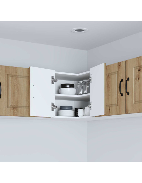 Mobile da cucina con porta Rovere artigianale 57 x 57 x 40 cm