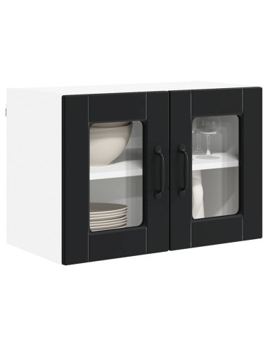 Mobile da cucina 2 pcs Nero 60 x 31 x 40 cm Legno multistrato