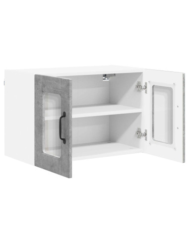 Mobile da cucina con lo scaffale Grigio cemento 60 x 31 x 40 cm