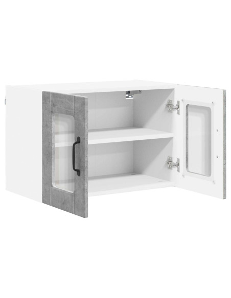 Mobile da cucina con lo scaffale Grigio cemento 60 x 31 x 40 cm