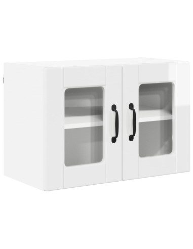 Mobile da cucina con lo scaffale Bianco Lucido 60 x 31 x 40 cm
