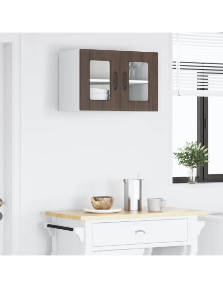 Mobile da cucina con lo scaffale Rovere Marrone 60 x 31 x 40 cm