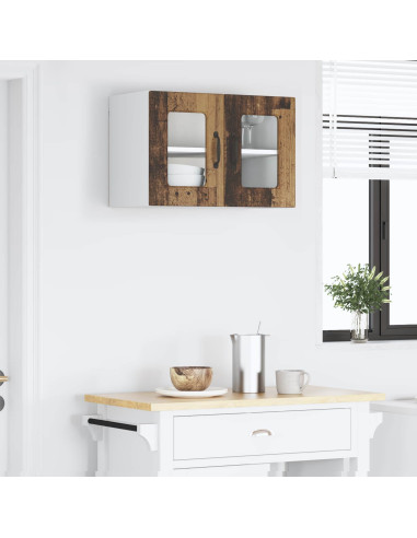 Mobile da cucina con lo scaffale Legno vecchio 60 x 31 x 40 cm