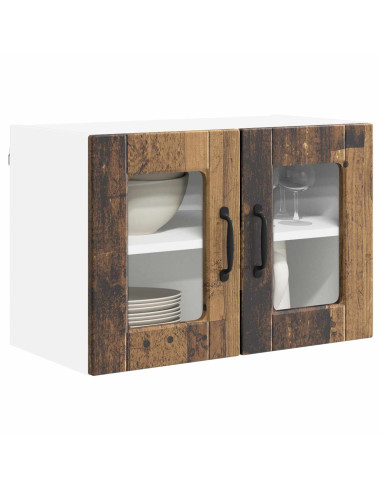 Mobile da cucina con porta 2 pcs Legno vecchio 60 x 31 x 40 cm