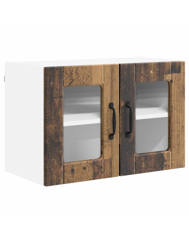 Mobile da cucina con porta 2 pcs Legno vecchio 60 x 31 x 40 cm