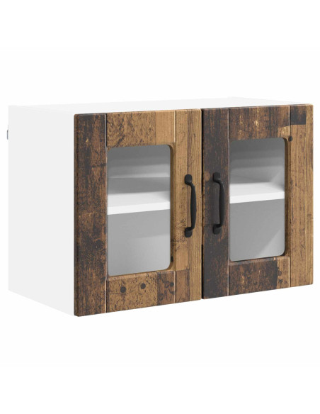 Mobile da cucina con porta 2 pcs Legno vecchio 60 x 31 x 40 cm