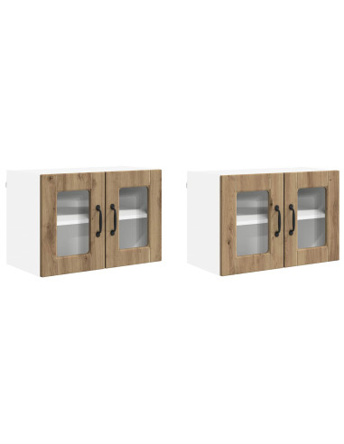 Mobile da cucina 2 pcs Rovere artigianale 60 x 31 x 40 cm