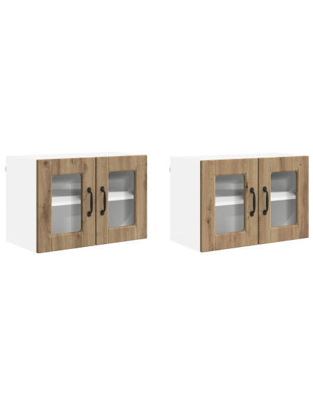 Mobile da cucina 2 pcs Rovere artigianale 60 x 31 x 40 cm