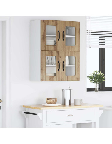 Mobile da cucina 2 pcs Rovere artigianale 60 x 31 x 40 cm