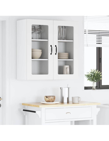 Mobile da cucina 2 pcs Bianco 40 x 31 x 80 cm Legno multistrato