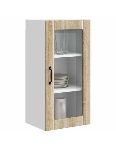 Mobile da cucina con porta 2 pcs Rovere Sonoma 40 x 31 x 80 cm