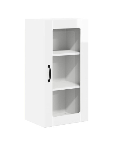 Mobile da cucina con lo scaffale Bianco Lucido 40 x 31 x 80 cm