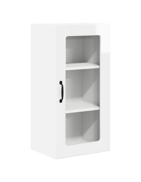 Mobile da cucina con lo scaffale Bianco Lucido 40 x 31 x 80 cm