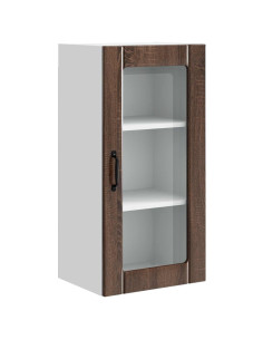 Mobile da cucina con lo scaffale Rovere Marrone 40 x 31 x 80 cm 2