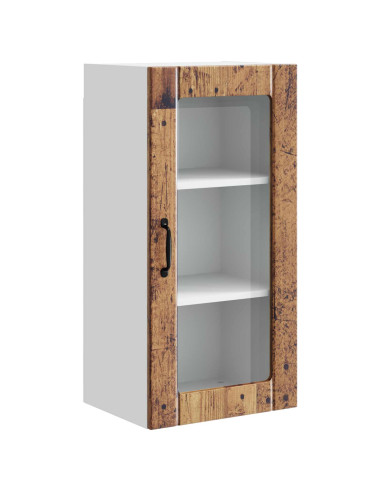 Mobile da cucina con lo scaffale Legno vecchio 40 x 31 x 80 cm