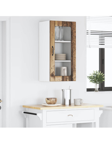 Mobile da cucina con lo scaffale Legno vecchio 40 x 31 x 80 cm