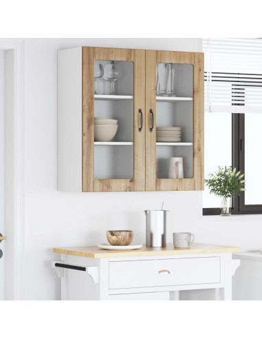 Mobile da cucina 2 pcs Rovere artigianale 40 x 31 x 80 cm