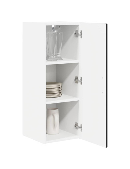 Mobile da cucina 2 pcs Nero 30 x 31 x 80 cm Legno multistrato