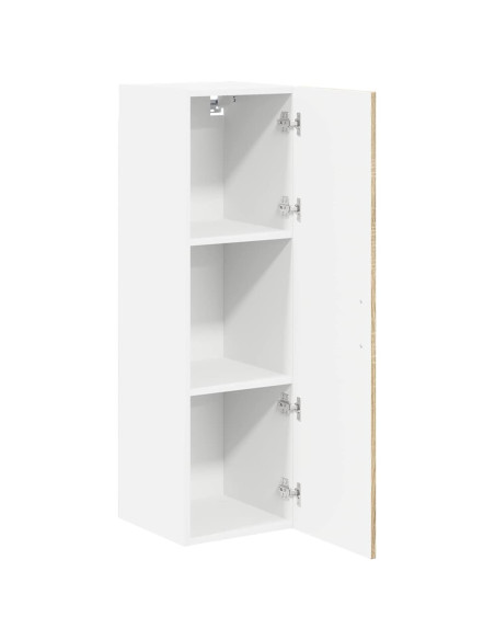 Mobile da cucina con porta 2 pcs Rovere Sonoma 30 x 31 x 80 cm