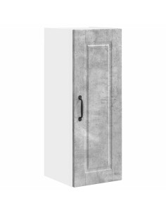 Mobile da cucina con lo scaffale Grigio cemento 30 x 31 x 80 cm 2