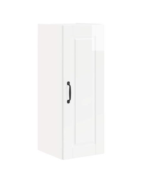 Mobile da cucina con lo scaffale Bianco Lucido 30 x 31 x 80 cm
