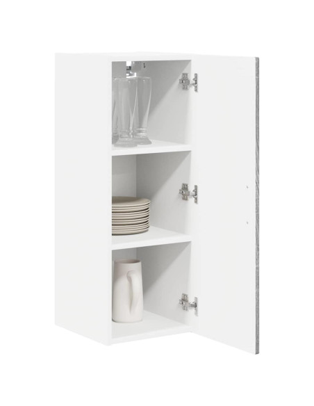 Mobile da cucina con porta 2 pcs Grigio Sonoma 30 x 31 x 80 cm