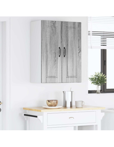 Mobile da cucina con porta 2 pcs Grigio Sonoma 30 x 31 x 80 cm