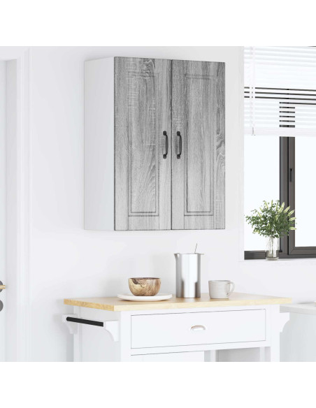Mobile da cucina con porta 2 pcs Grigio Sonoma 30 x 31 x 80 cm