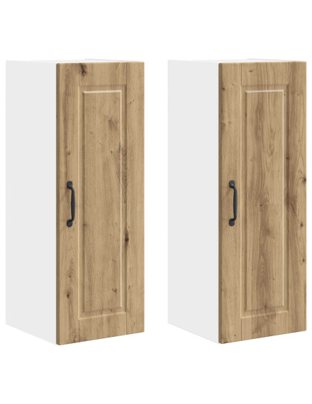 Mobile da cucina 2 pcs Rovere artigianale 30 x 31 x 80 cm
