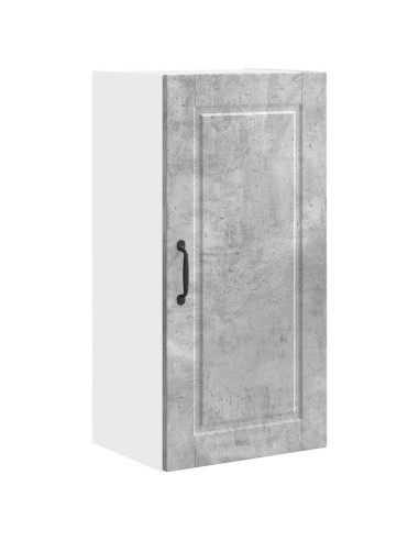 Mobile da cucina con lo scaffale Grigio cemento 40 x 31 x 80 cm