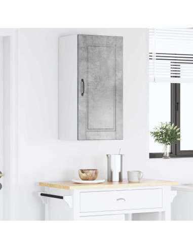 Mobile da cucina con lo scaffale Grigio cemento 40 x 31 x 80 cm